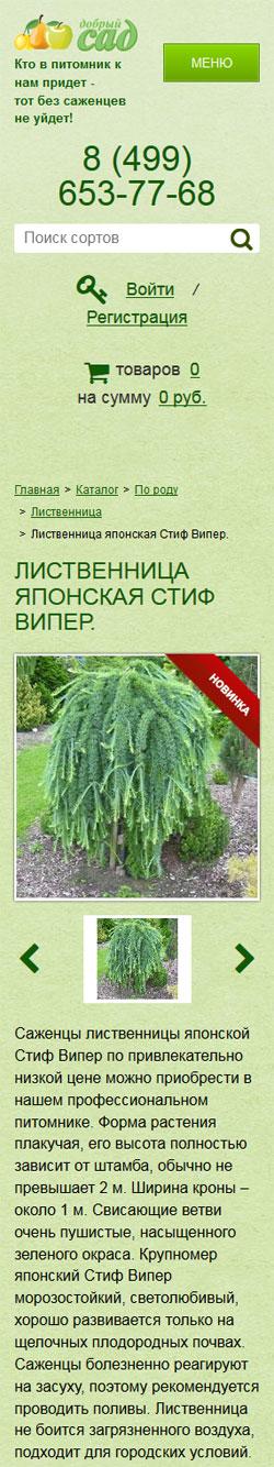 Отзывчивый сайт